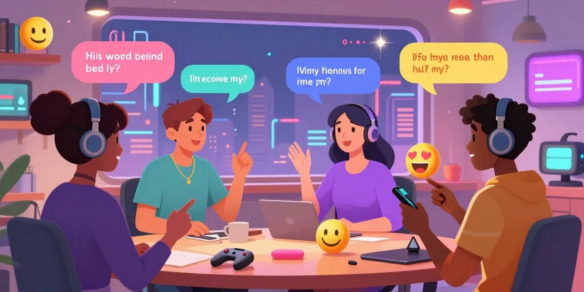 Interactive scene of ai porn chat avatars engaging in playful dialogue, showcasing virtual connection.